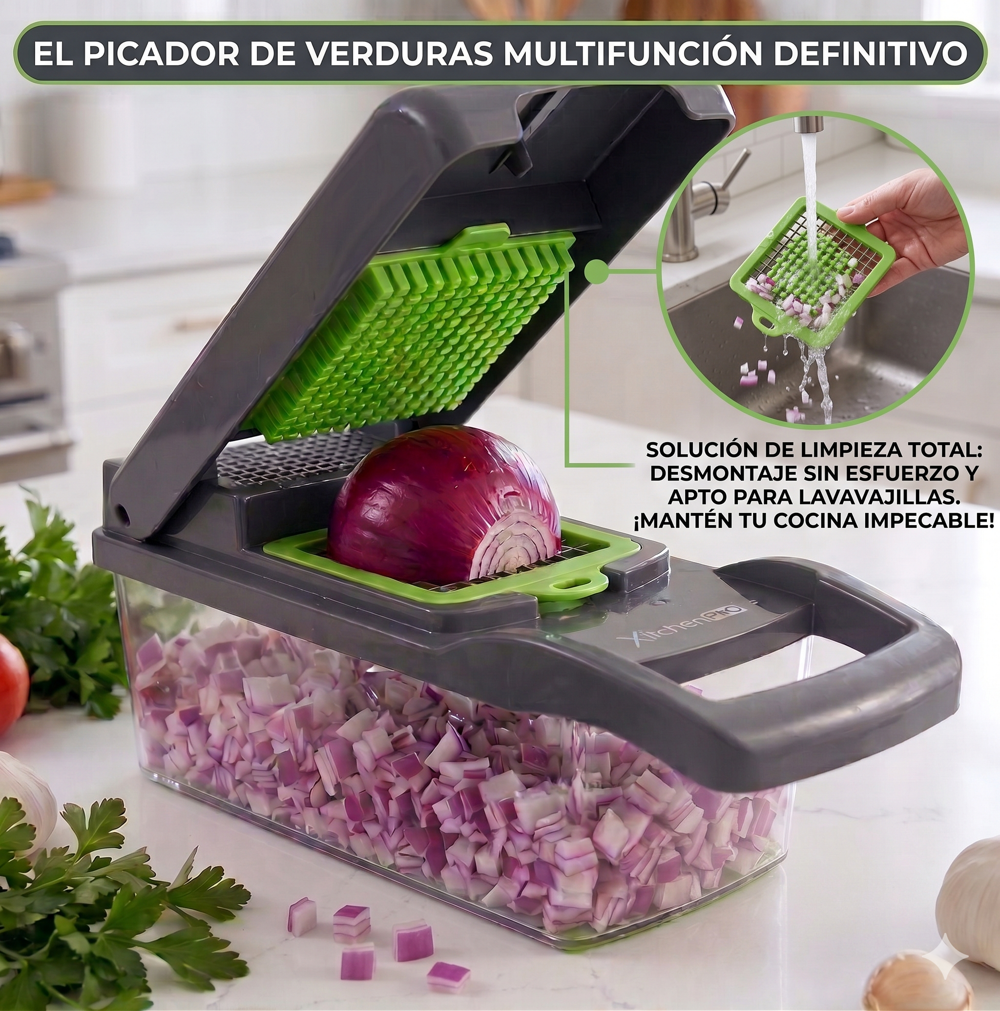 Picador de verduras Pro 7 en 1